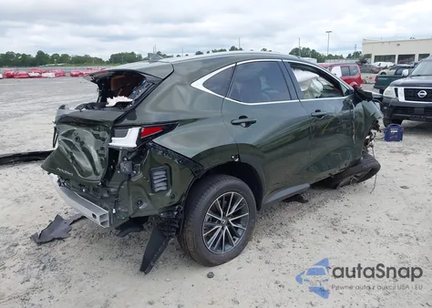 2025 Lexus Nx 250 Premium from USA, damaged, VIN 2T2GDCAZ0SC026216